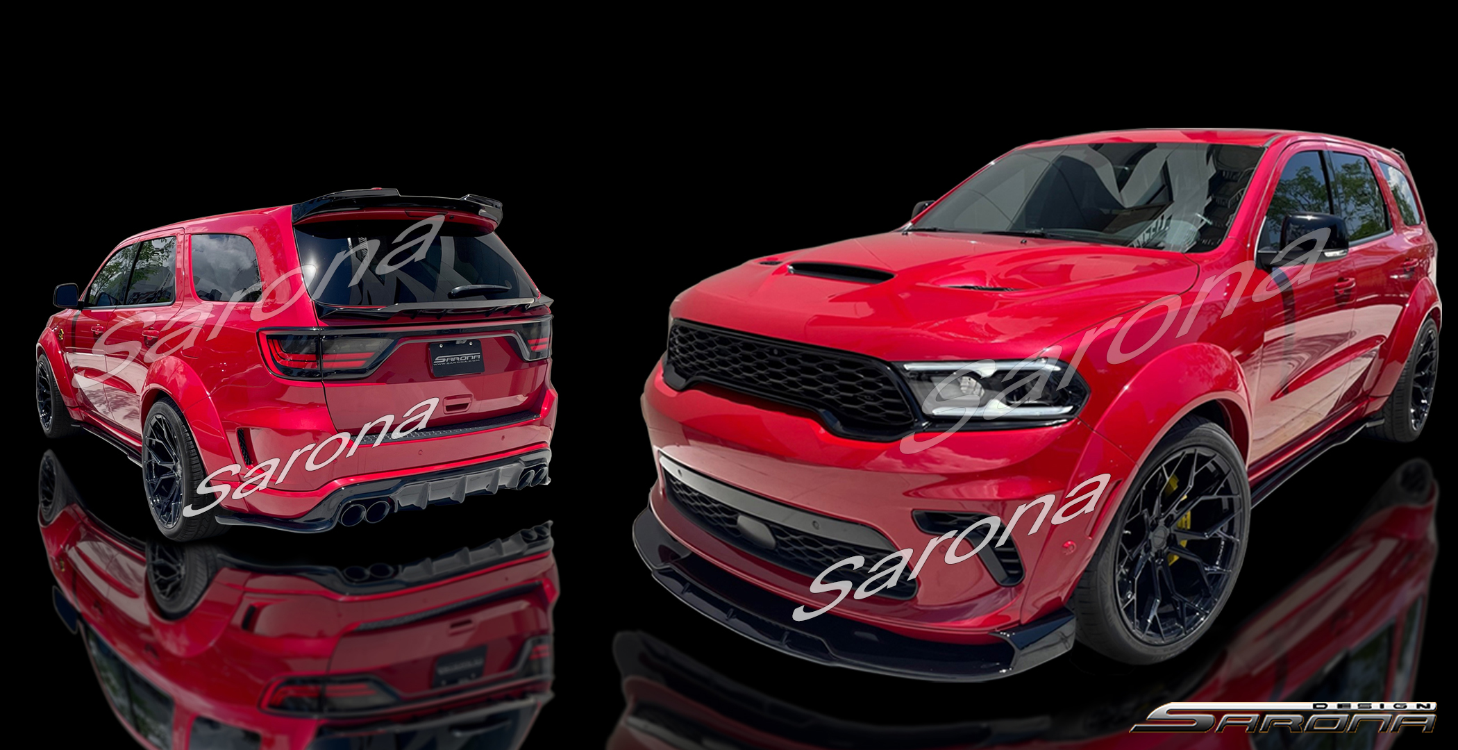 Custom Dodge Durango  SUV/SAV/Crossover Body Kit (2011 - 2025) - $5750.00 (Part #DG-043-KT)